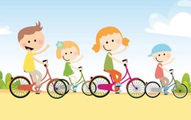 Imagen de En Fighiera: Gran bicicleteada familiar