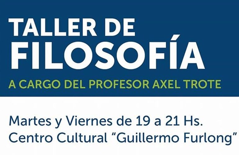 Imagen de Taller de Filosofía en el Centro Cultural