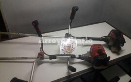 Los elementos recuperados tras el robo.