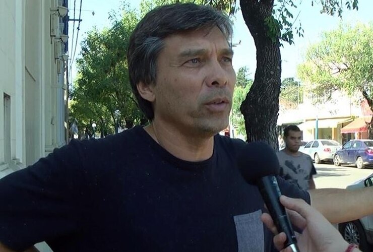 Sergio Britos, habló para Canal 2 y contó sobre el hecho de robo.