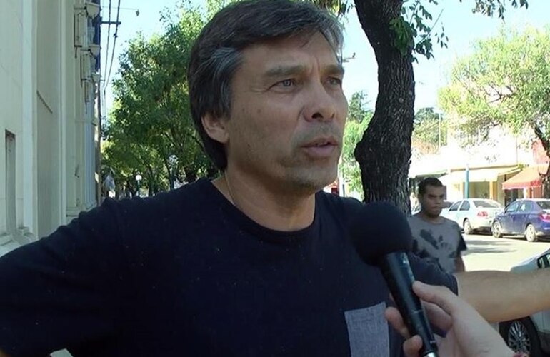 Sergio Britos, habló para Canal 2 y contó sobre el hecho de robo.