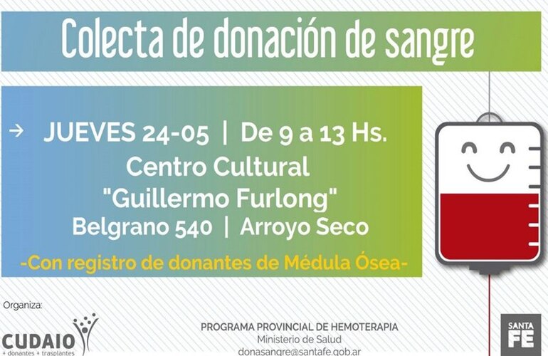 Imagen de Jornada de donación de sangre y médula ósea