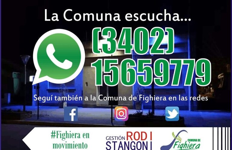 Imagen de La Comuna en contacto con cada vecino