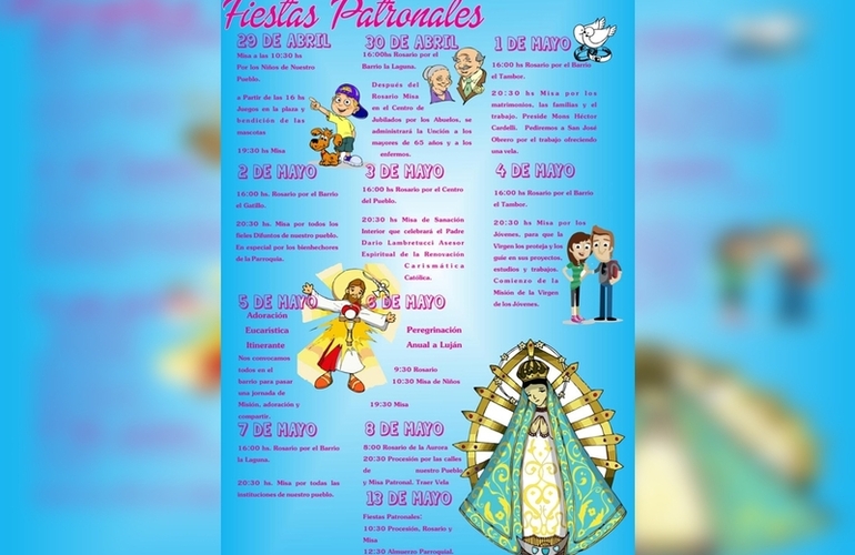 Imagen de Contin&uacute;a la agenda por las Fiestas Patronales