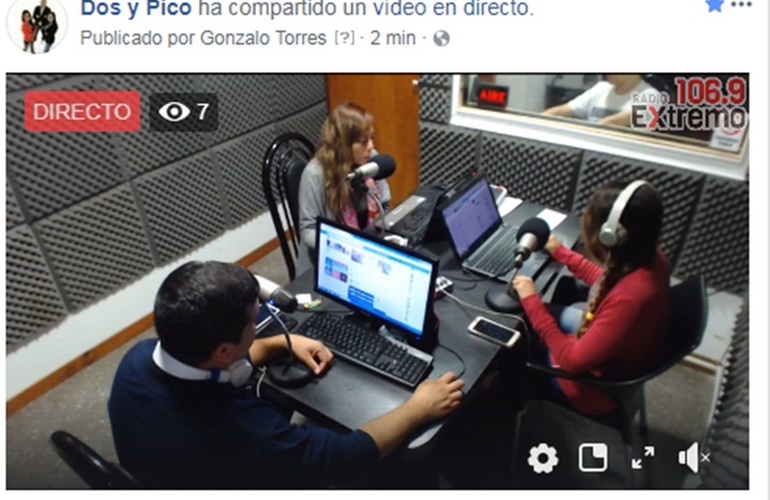 Imagen de Emisión EN VIVO, Dos & Pico Radio Extremo 106.9