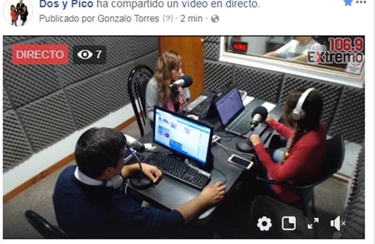 Imagen de Emisi&oacute;n EN VIVO, Dos & Pico Radio Extremo 106.9