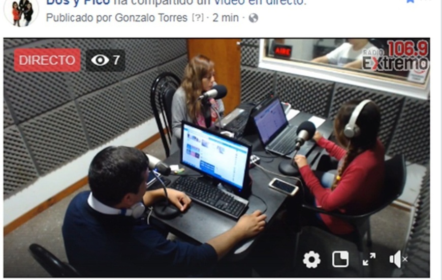 Imagen de Emisi&oacute;n EN VIVO, Dos & Pico Radio Extremo 106.9