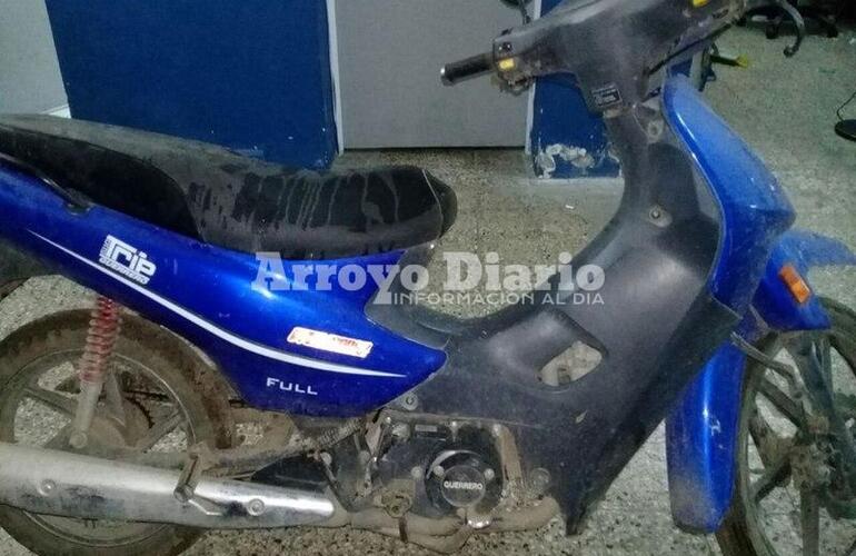 Está en la 27. La motocicleta permanecía en la comisaría a fin de ser reclamada por su titular.