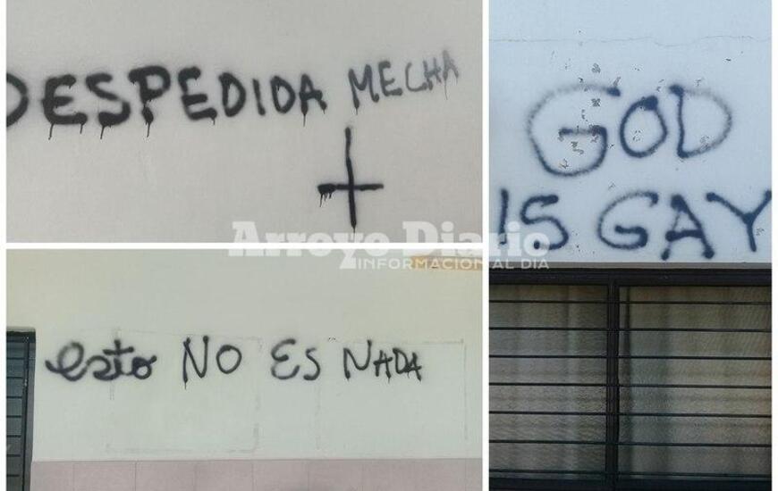 Imagen de Pintadas en la escuela: V&aacute;ndalos ingresaron nuevamente al Goretti