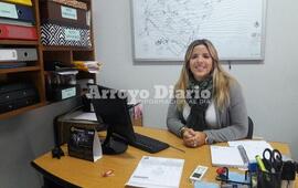 Lucía Garfagnoli, vicepresidente de la Comuna de Fighiera.