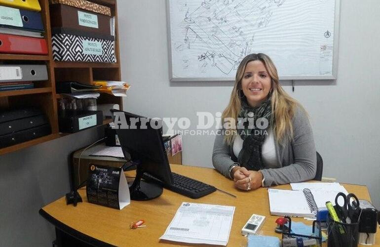 Lucía Garfagnoli, vicepresidente de la Comuna de Fighiera.