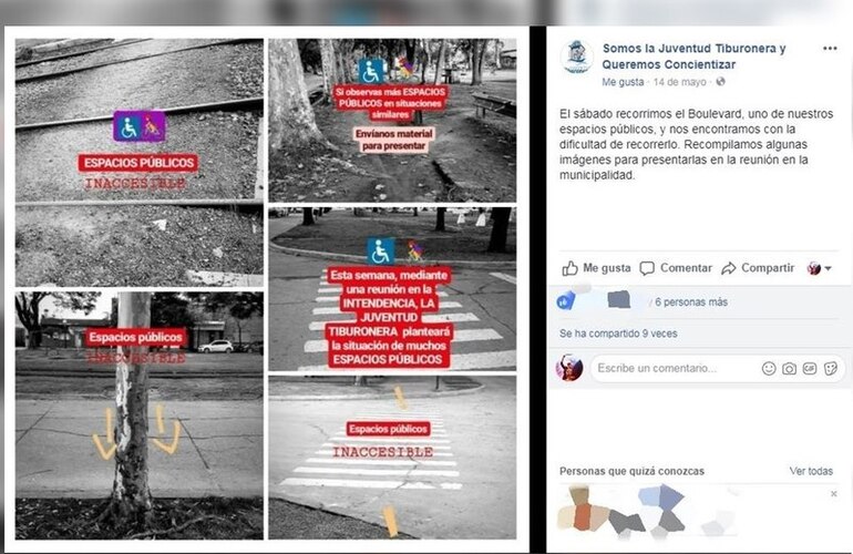 Foto: captura de pantalla Facebook