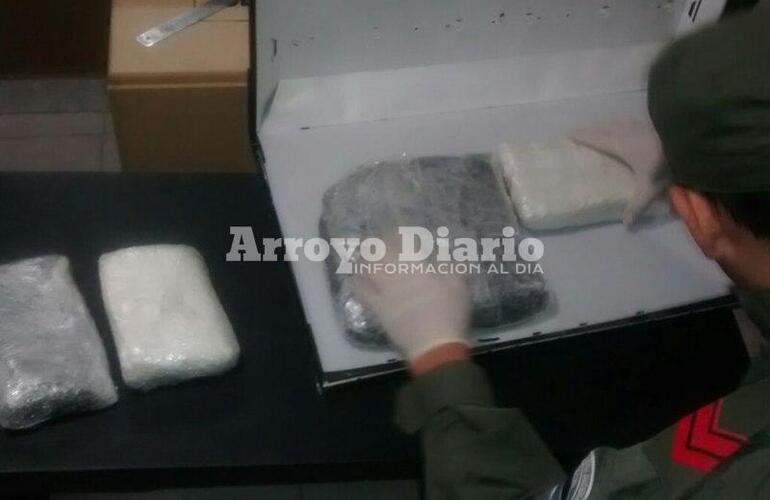 Imagen de Importante procedimiento: Secuestran droga escondida dentro de un televisor