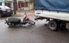 Imagen de Choque result&oacute; con dos personas lesionadas