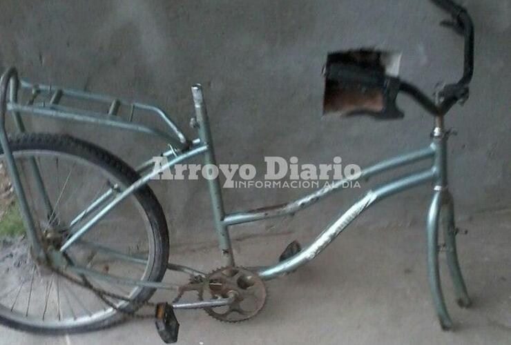 Imagen de Ayer le robaron la bicicleta y así la encontró hoy