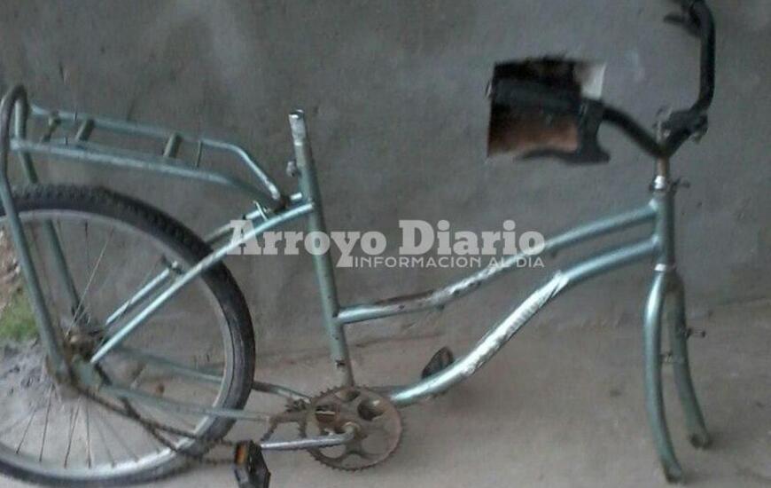 Imagen de Ayer le robaron la bicicleta y así la encontró hoy