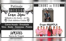 Imagen de Lula Sol&iacute;s y Grupo Amapola en el Club Atl&eacute;tico Uni&oacute;n