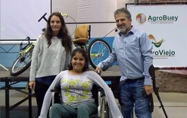 Imagen de Juan Maggi pas&oacute; por Arroyo Seco y estuvo en el Complejo