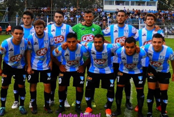 Atlético Empalme Superó a Central Argentino con dos goles de "Cepillo" Landriel. Foto: André Bellesi