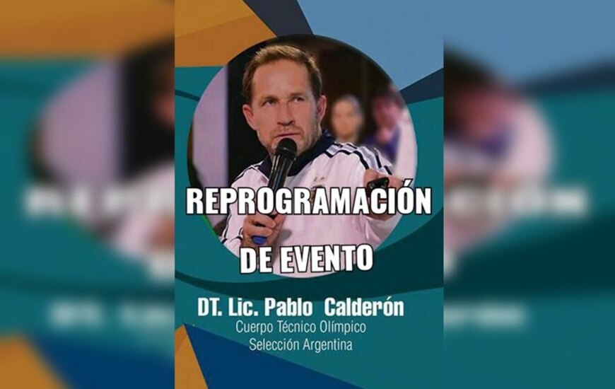 Imagen de Evento con Pablo Calder&oacute;n postergado