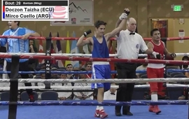 Imagen de Boxeo: Mirco Cuello clasificado al Mundial de Hungr&iacute;a