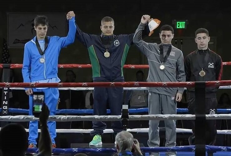 Imagen de Sub-Campeonato de Boxeo para Mirco Cuello en Colorado