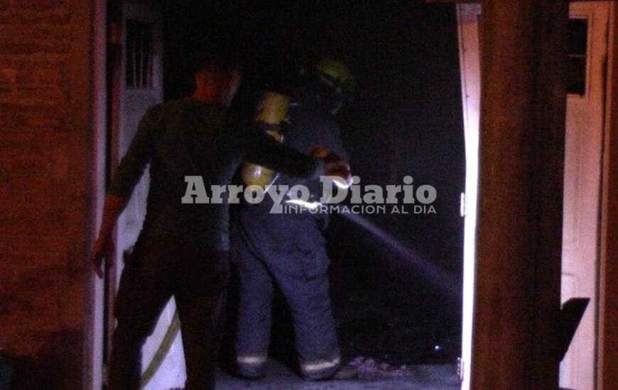 Imagen de General Lagos: Conmoci&oacute;n por principio de incendio en una vivienda