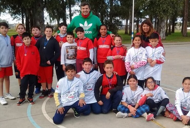 Imagen de Encuentro de Básquet en General Lagos