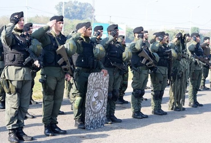 Imagen de Se inauguró oficialmente el Destacamento de Gendarmería en VGG