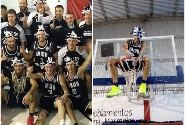 Imagen de Unión Campeón de la B de Básquetbol