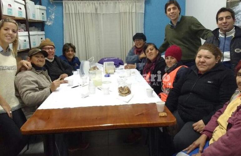Imagen de Reunión con personal de barrido público de la Comuna