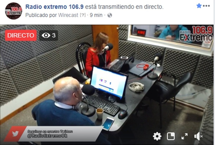 Imagen de Emisión EN VIVO, Dos & Pico Radio Extremo 106.9