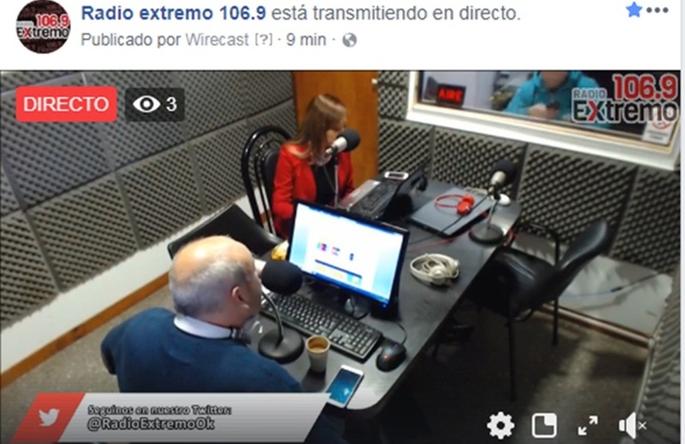 Imagen de Emisión EN VIVO, Dos & Pico Radio Extremo 106.9