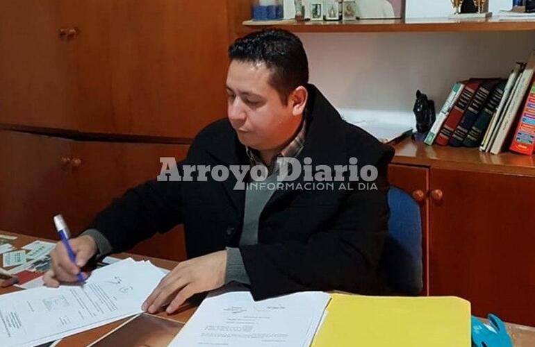 Juan Andr&eacute;s D&iacute;az es el presidente de la Junta Electoral.