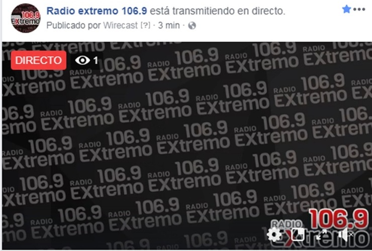 Imagen de Emisión EN VIVO, Dos & Pico Radio Extremo 106.9