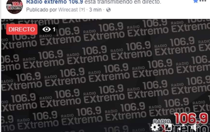 Imagen de Emisión EN VIVO, Dos & Pico Radio Extremo 106.9