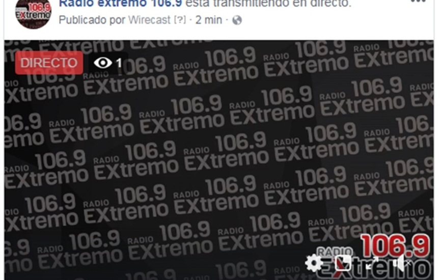 Imagen de Emisión EN VIVO, Dos & Pico Radio Extremo 106.9