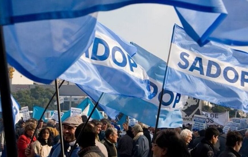 Imagen de Sadop convoca al paro para el próximo jueves