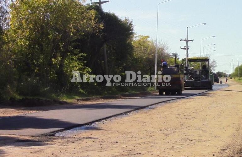 Imagen de Pavimentación calle Pavón, acceso al Puerto