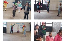 Imagen de La Escuela N&deg; 6.036 recibi&oacute; visitas especiales y los ni&ntilde;os m&aacute;s que felices