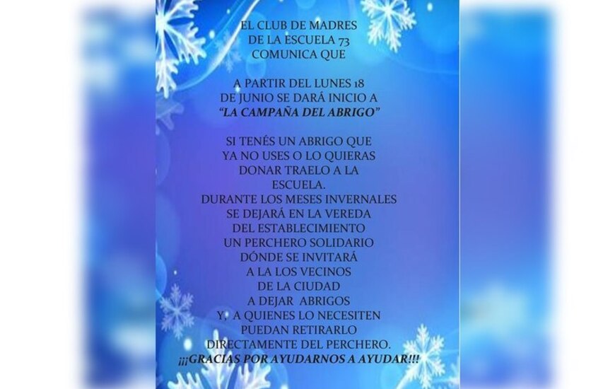 Imagen de Campa&ntilde;a del Abrigo: Sumate al perchero solidario!