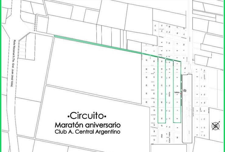 Imagen de Calles afectadas por Maratón