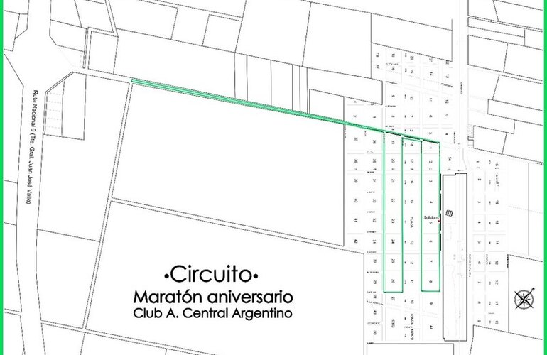 Imagen de Calles afectadas por Maratón