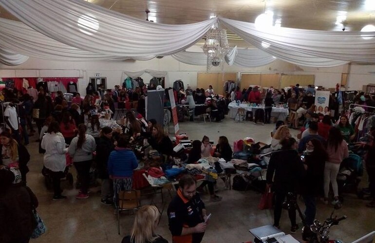 En el Centro de Jubilados. En esta ocasión el evento cambió de lugar y por primera vez se realizó en esta institución local. Foto: Florencia D´Alonzo.