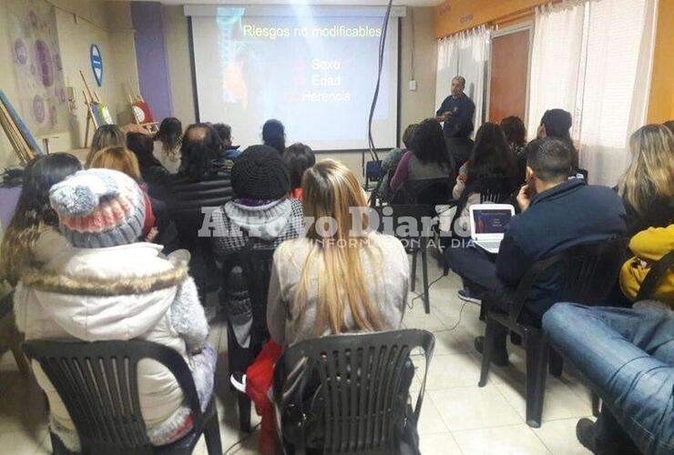 En el Poli. La actividad tuvo lugar en el Polideportivo Comunal.