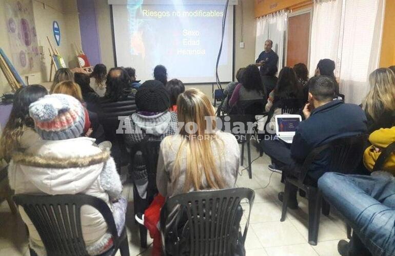 En el Poli. La actividad tuvo lugar en el Polideportivo Comunal.