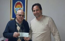 En la foto. Norberto Scarpecci junto a Esteban Ferri. Foto: FB