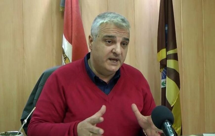 Nizar Esper, intendente de Arroyo Seco. Foto: Canal 2