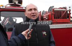 Alexis Sciacca, Jefe Cuerpo Activo Bomberos Voluntarios Arroyo Seco.