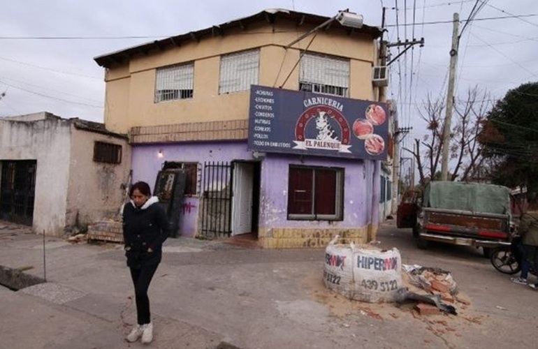 La zona del tiroteo. Foto: Alan Monzón / Rosario3.com